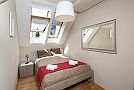 Accommodation Vaclavske namesti Praha Bedroom