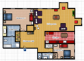 Your Apartments - Riverview Apartment 6F Floor plan