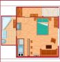 Beautiful accommodation in Bratislava Floor plan