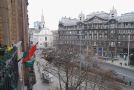 Apartment in Ferenciek tére in Budapest Outside the building