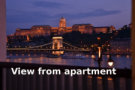 Apartment Buda castle view Street view