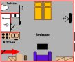 Studio Prague Smichov Floor plan