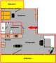 Residence Holeckova Prague Floor plan