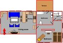 Apartment Dejvice Prague 6 Floor plan