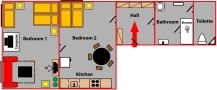 Apartment Letna Prague 7 Floor plan