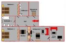 Prague Castle View Residence Floor plan