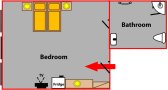 Studio Charles Bridge Old Town Floor plan