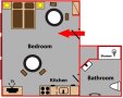 Studio Andel Prague Floor plan