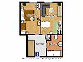 Apartment to rent Wenceslas Square Floor plan