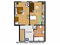 Apartment Wenceslas Square Prague Floor plan