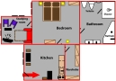 Apartment Lesser Town Prague Floor plan