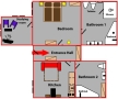 Apartment Mala Strana Prague Floor plan