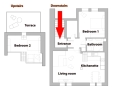 Appartment Letna Prague Floor plan