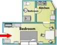 Studio Dlouha Prague Floor plan