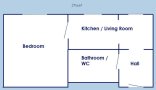 Apartment Husova Charles Bridge Floor plan