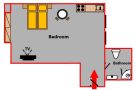 Studio Prague Vlkova Floor plan