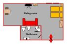 Studio Duskova in Prague Floor plan