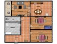 Vacation apartment Old Town Square Floor plan