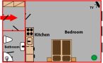 Apartment Benediktska Prague 1 Floor plan