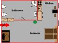 Apartment Reznicka Prague 1 Floor plan