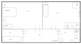 Holiday apartment Prague Floor plan