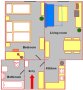 Apartment Prague 1 to rent Floor plan