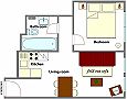 Old Town Apartments s.r.o. - Theatre 13 - 1B Floor plan
