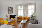 Residence Vocelova - 2BD Apt Living room