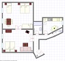 Old Town Apartments s.r.o. - River View Classic 52 Floor plan
