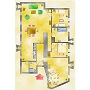 Three bedroom superior apartment Vodicko Floor plan