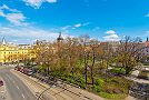 Prague centre apartment - Charles Square apartment Street view