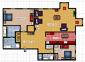 Riverview DeLuxe Apartment in Prague Floor plan