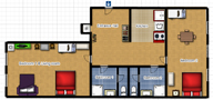 Your Apartments - Vltava Apartment 1 Floor plan