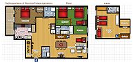 YA Demo - Riverview Ap. 13 Floor plan