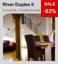 Duplex Riverview Apartment II in Prague